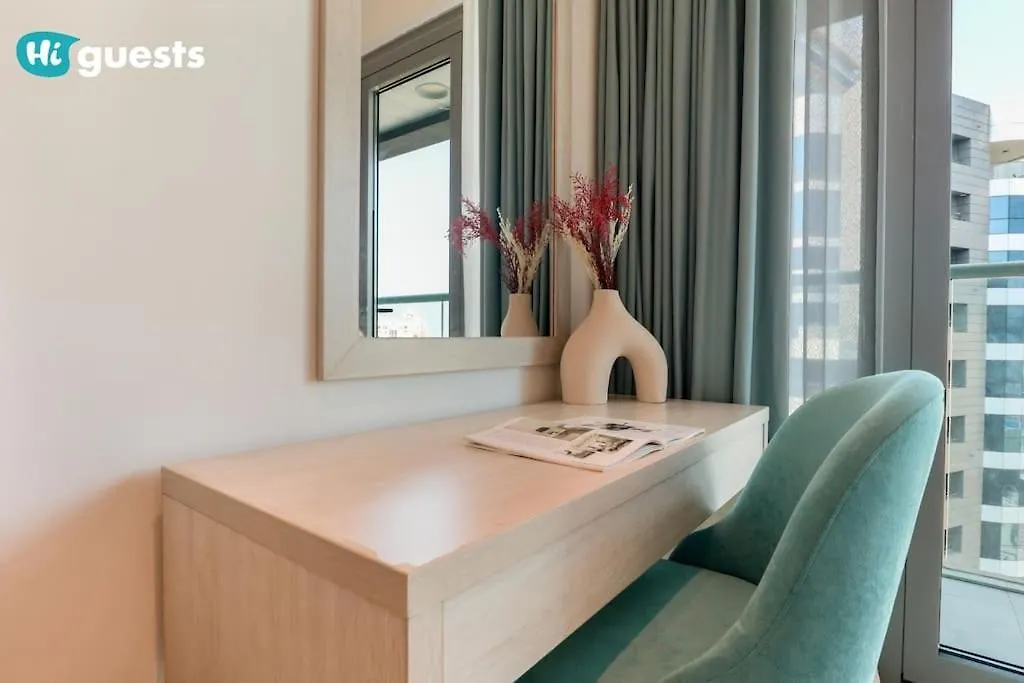 Higuests - Palm Jumeirah Studio With Roof Top Infinity Pool Dubai 0*,