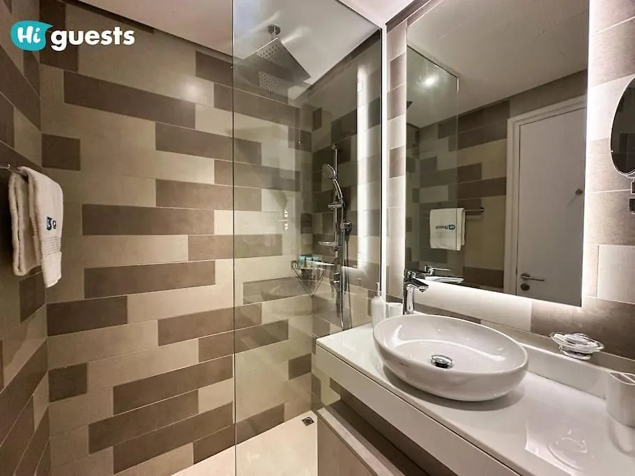 Apartment Higuests - Palm Jumeirah Studio With Roof Top Infinity Pool Dubai
