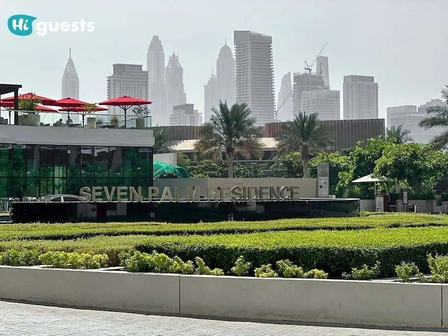 Higuests - Palm Jumeirah Studio With Roof Top Infinity Pool Dubai 0*,