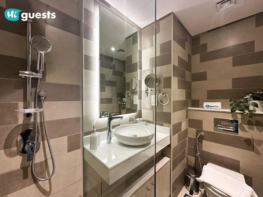 Higuests - Palm Jumeirah Studio With Roof Top Infinity Pool Dubai