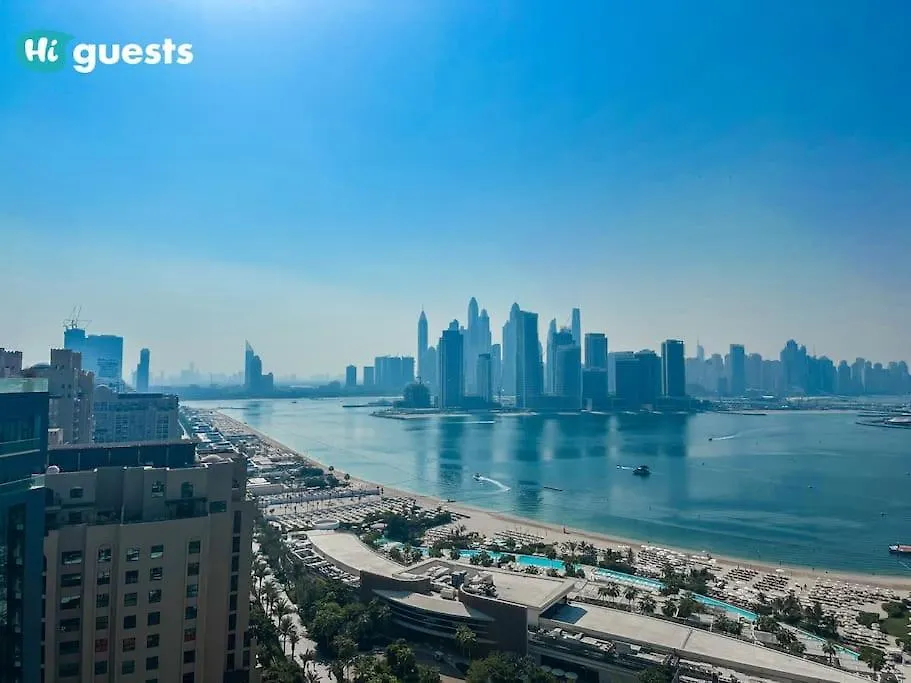 Apartment Higuests - Palm Jumeirah Studio With Roof Top Infinity Pool Dubai