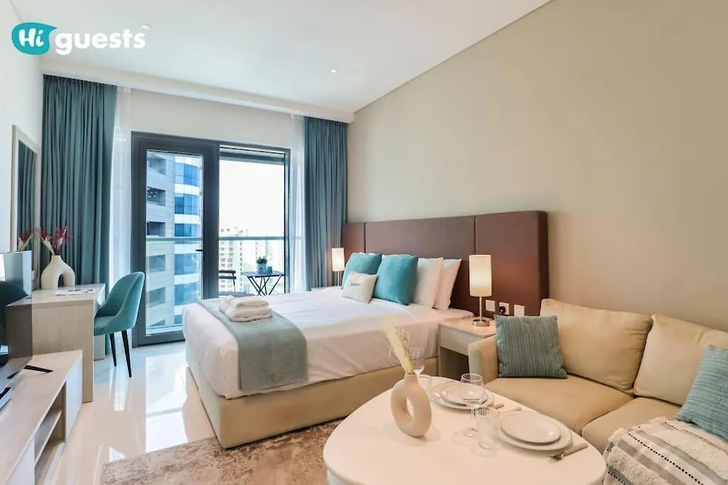 Apartment Higuests - Palm Jumeirah Studio With Roof Top Infinity Pool Dubai United Arab Emirates