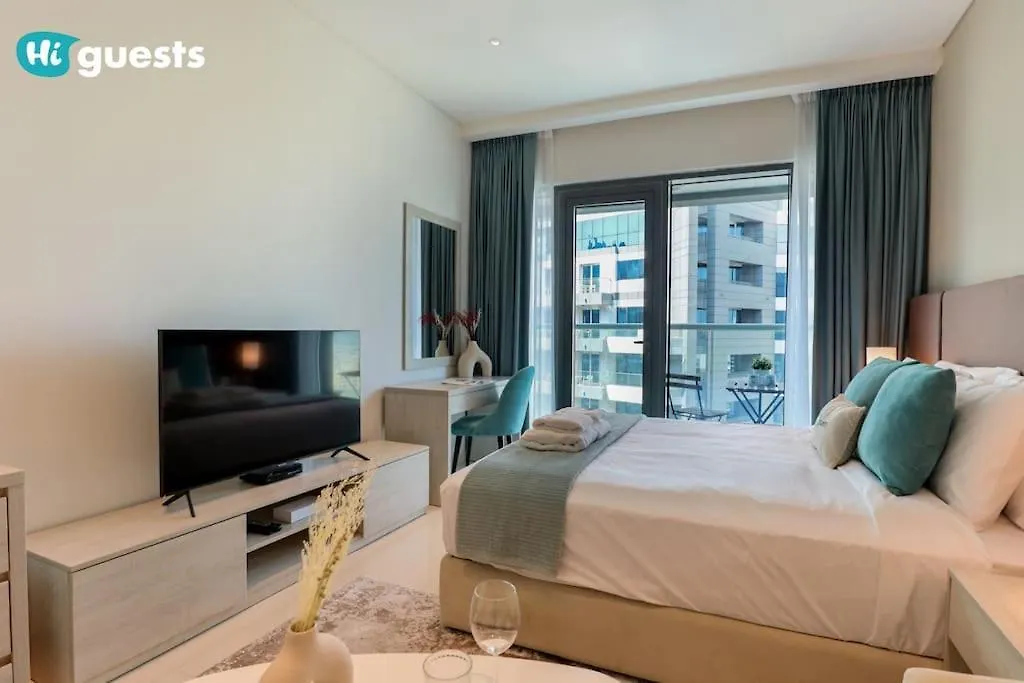 Higuests - Palm Jumeirah Studio With Roof Top Infinity Pool Dubai Apartment