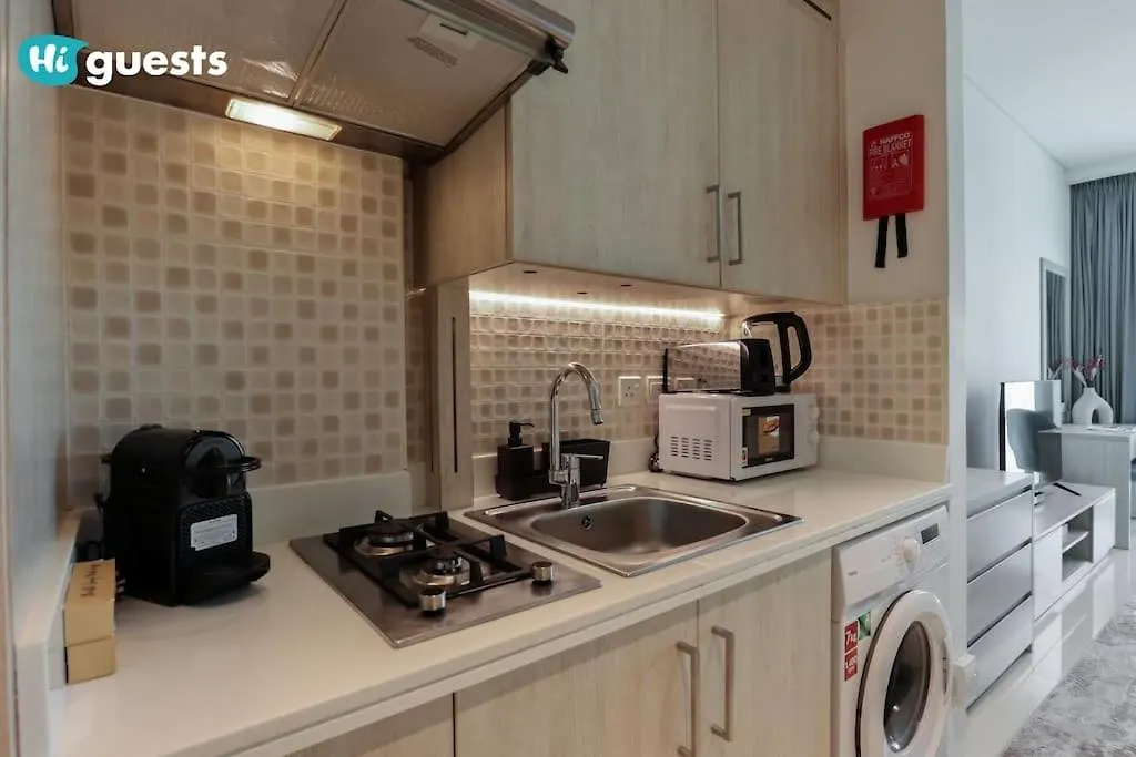 Higuests - Palm Jumeirah Studio With Roof Top Infinity Pool Dubai Apartment