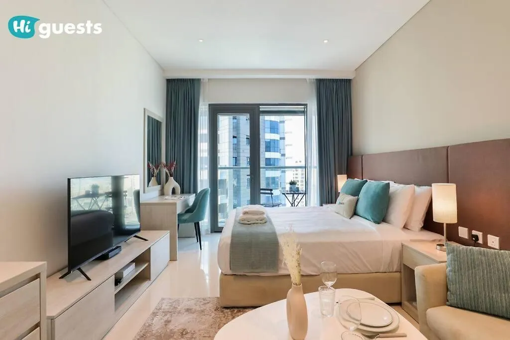 Higuests - Palm Jumeirah Studio With Roof Top Infinity Pool Dubai United Arab Emirates