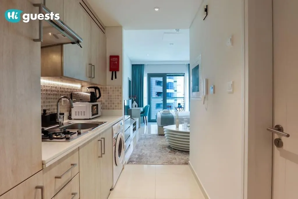 Higuests - Palm Jumeirah Studio With Roof Top Infinity Pool Dubai Apartment